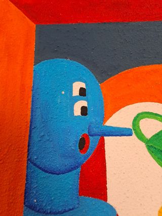 Quadro astratto - colori vivaci