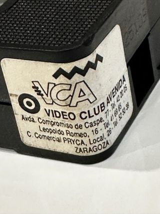 12 MONOS VHS VIDEOCLUB CAJA GRANDE