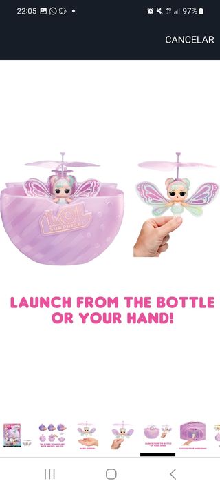L.O.L. Surprise! Magic Flyers.  Muñeca voladora