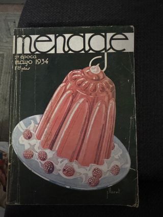 Revistas cocina Menage.