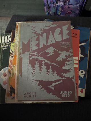 Revistas cocina Menage.