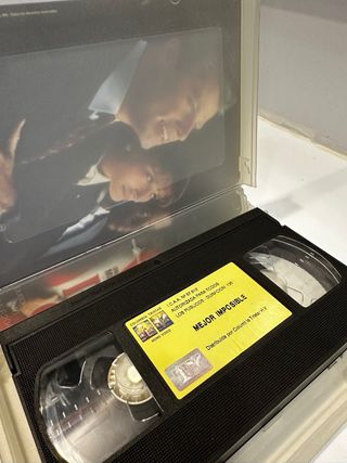 MEJOR IMPOSIBLE VHS VIDEOCLUB CAJA GRANDE