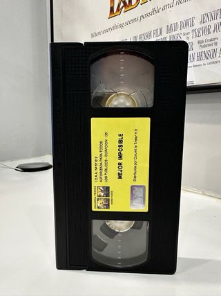 MEJOR IMPOSIBLE VHS VIDEOCLUB CAJA GRANDE