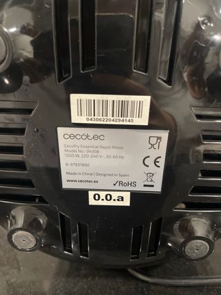 Cecofry Cecotec Freidora aire 1200W