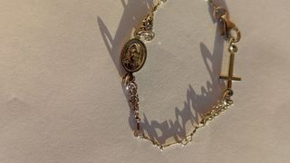 Bracciale religioso bambino argento 925