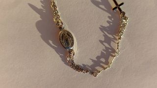 Bracciale religioso bambino argento 925