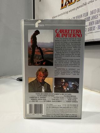 CARRETERA AL INFIRENO VHS VIDEOCLUB