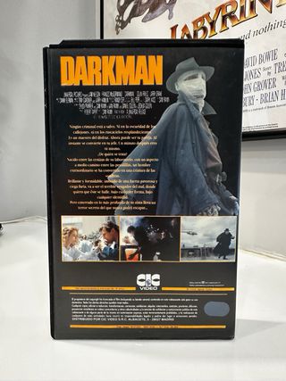 DARKMAN VHS VIDEOCLUB CAJA GRANDE