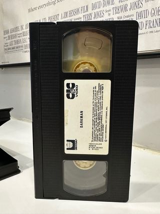 DARKMAN VHS VIDEOCLUB CAJA GRANDE