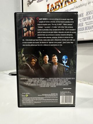 SCARY MOVIE 3 VHS VIDEOCLUB CAJA GRANDE