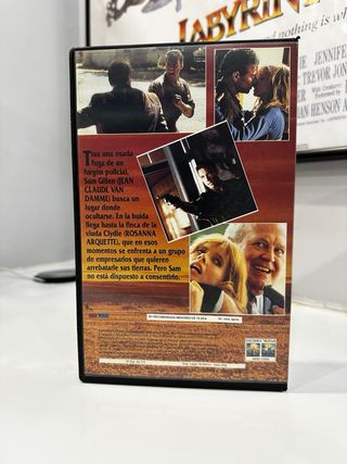 SIN ESCAPE VAN DAM VHS VIDEOCLUB CAJA GRANDE