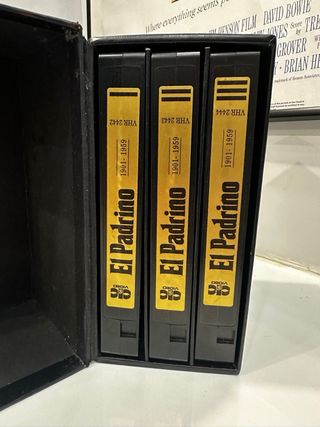 EL PADRINO TRIOLOGIA VHS VIDEOCLUB