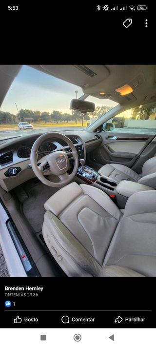 Bancos em couro Audi A4 B8