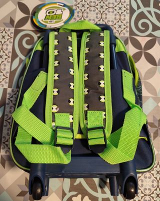 MOCHILA CON CARRO BEN 10