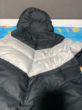 Cazadora invierno Nike negra y gris 147 158 cm