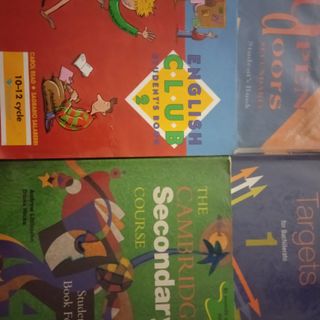 Lote libros ingles y cds varios niveles