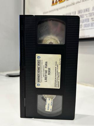 LIBERTAD PARA MORIR VAN DAM VHS VIDEOCLUB CAJA GRANDE