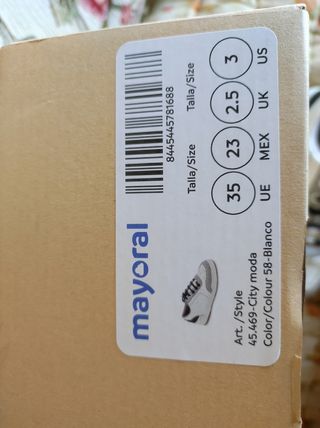 Scarpe Mayoral bimbo n.35 usate