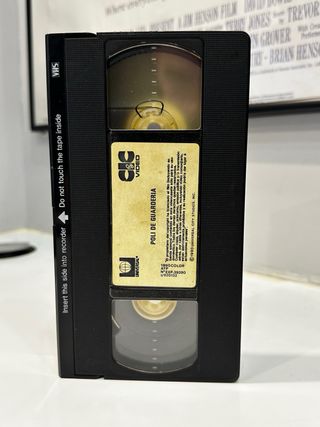 POLI DE GUARDERIA VHS VIDEOCLUB CAJA GRANDE