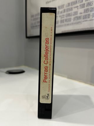 PERRAS CALLEJERAS VHS VIDEOCLUB CAJA GRANDE Y GORDA
