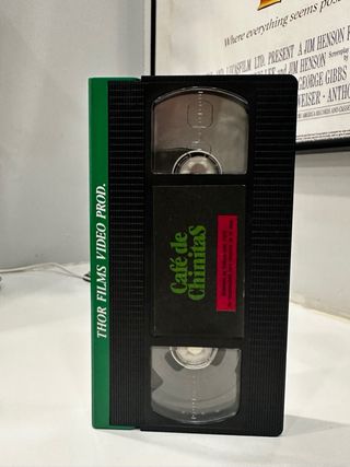 CAFE DE CHINITAS VHS VIDEOCLUB CAJA GRADE Y GORDA