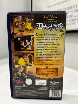 BLANCANIEVES VHS VIDEOCLUB