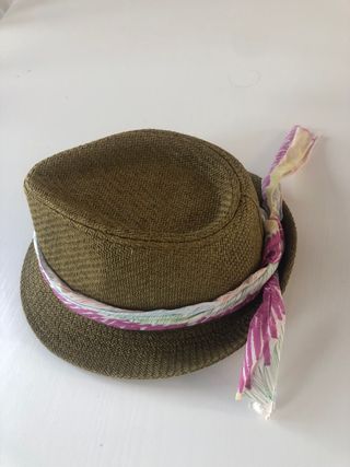 Sombrero rafia Desigual