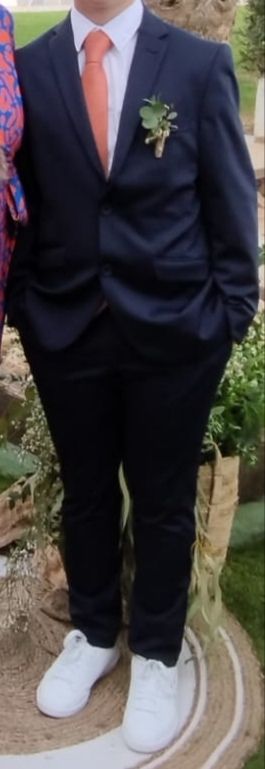 Traje azul chico - evento