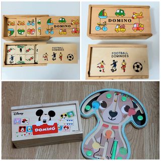 Juegos de dominó infantiles 3€ cada uno.