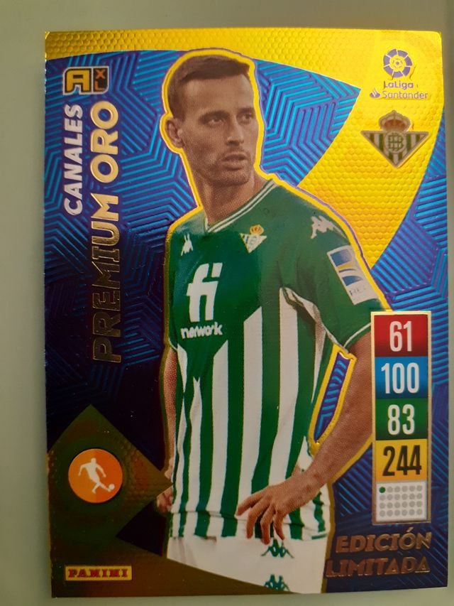 CROMO PREMIUM ORO CANALES 2021-22