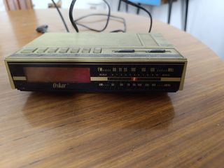 Radio Reloj Oskar Vintage
