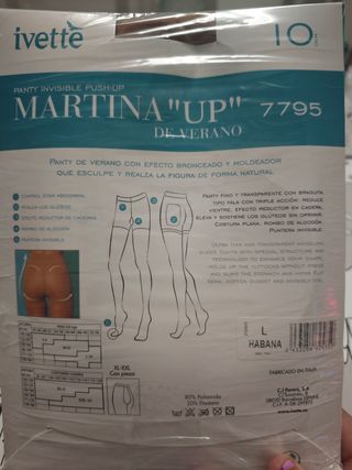 PANTY INVISIBLE PUSH-UP DE VERANO 