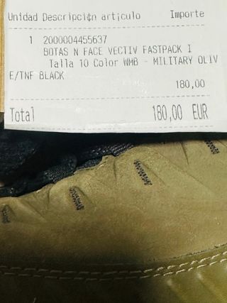 Botas The North Face VECTIV Fastpack - Talla 10