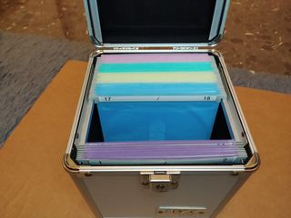 Cofre para guardar 80 cd's y dvd's