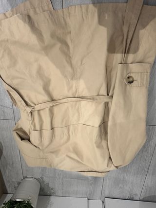 Chaqueta niña gabardina