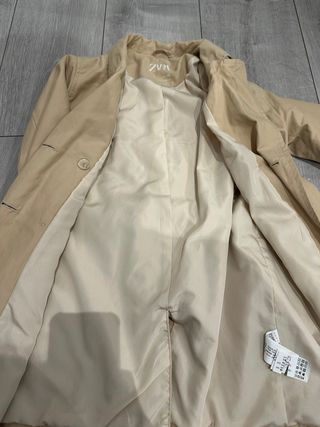 Chaqueta niña gabardina