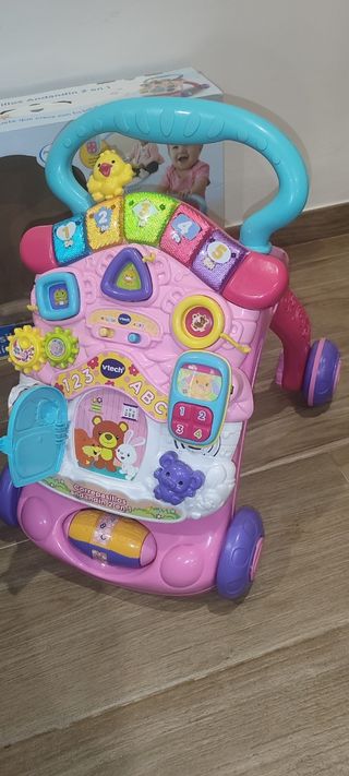 Correpasillos VTech 2 en 1 Rosa