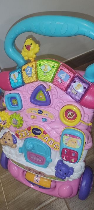 Correpasillos VTech 2 en 1 Rosa