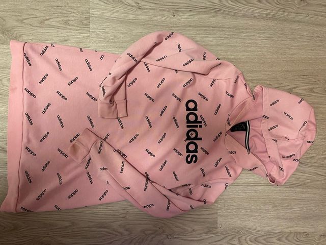 Sudadera rosa adidas