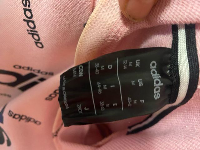 Sudadera rosa adidas