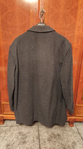 Chaquetón paño gris Marengo - Hombre