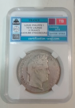 Moneda de plata Francesa