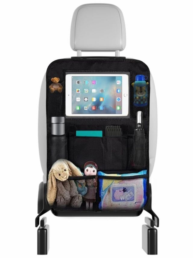 Organizador asiento coche 10 bolsillos tablet