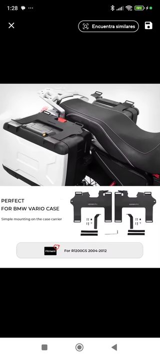 Soportes BMW Vario - R1200GS (2004-2012)