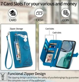 Funda Libro Honor X8 5G Cuero Premium