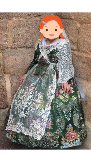 Traje fallera infantil
