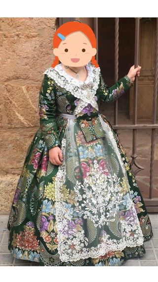 Traje fallera infantil