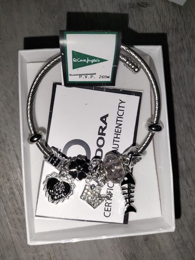 Pulsera Pandora Plata Charms