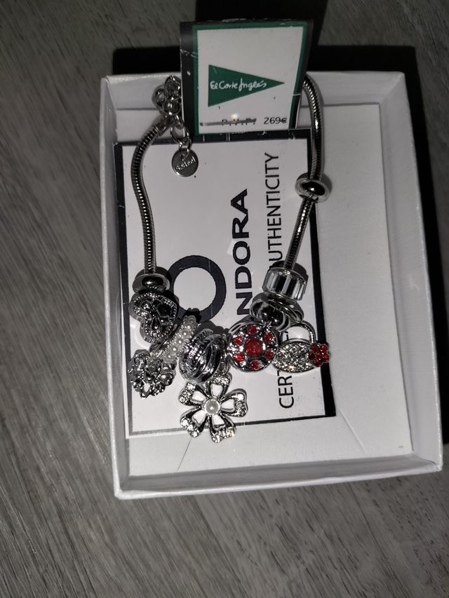Pulsera Pandora Plata Charms