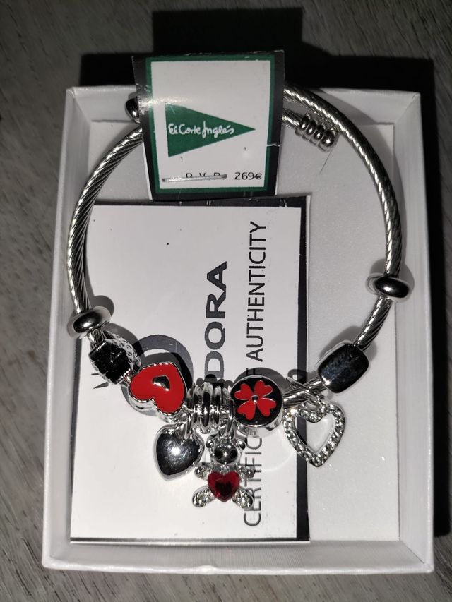 Pulsera Pandora Plata Charms